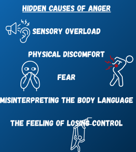 Hidden causes of anger